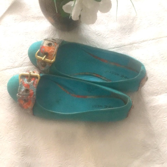 Nine West Leather sole Flats size 7-1/2 - Picture 2 of 11